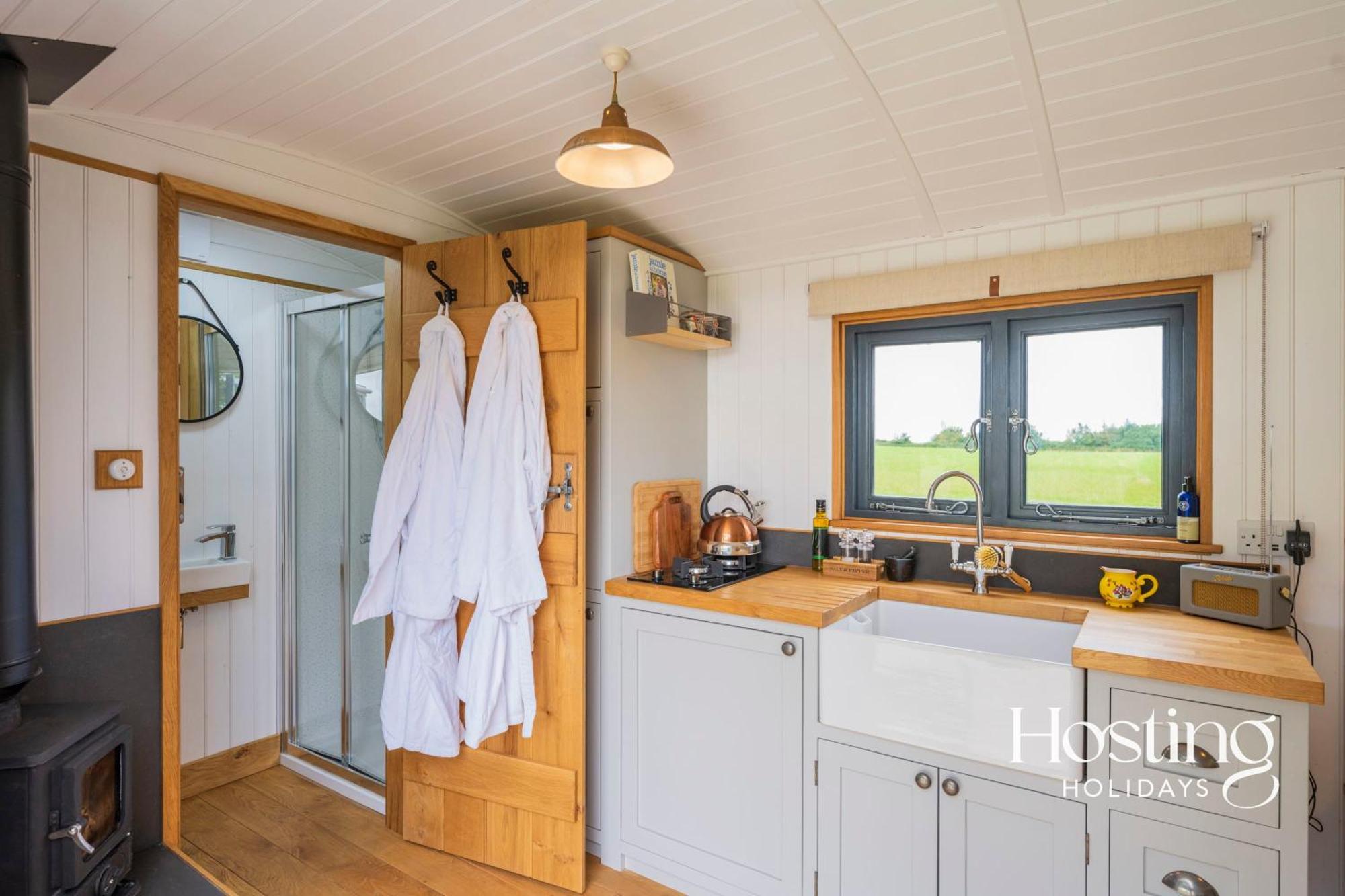 One Of A Kind Shepherds Hut With Incredible Views Villa Thame Exterior photo